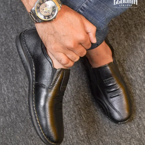 Stylish, Fashionable Original Leather Casual Shoes(EB)