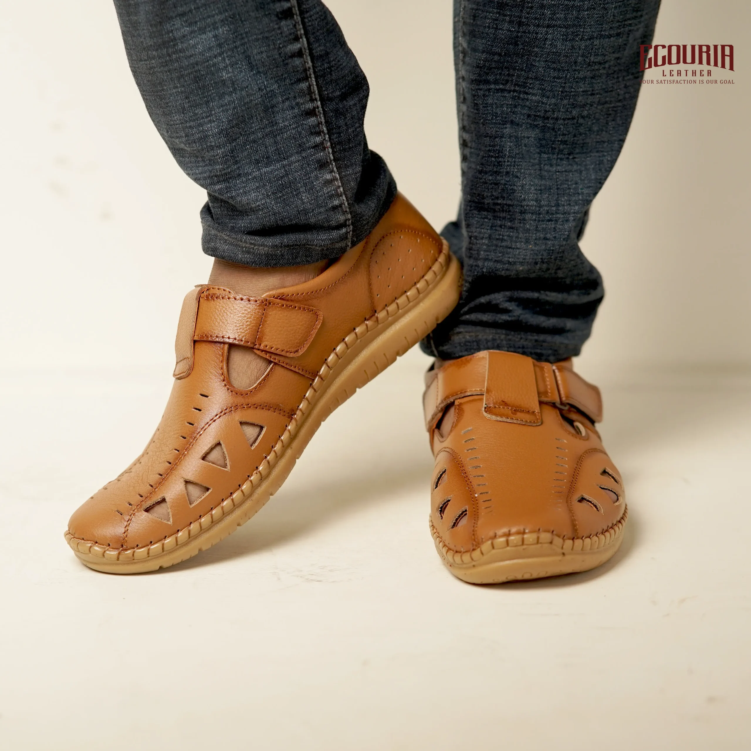Comfortable Stylish Genuine Leather Sacchi/Cycle Shoes(Nsm) - Image 6