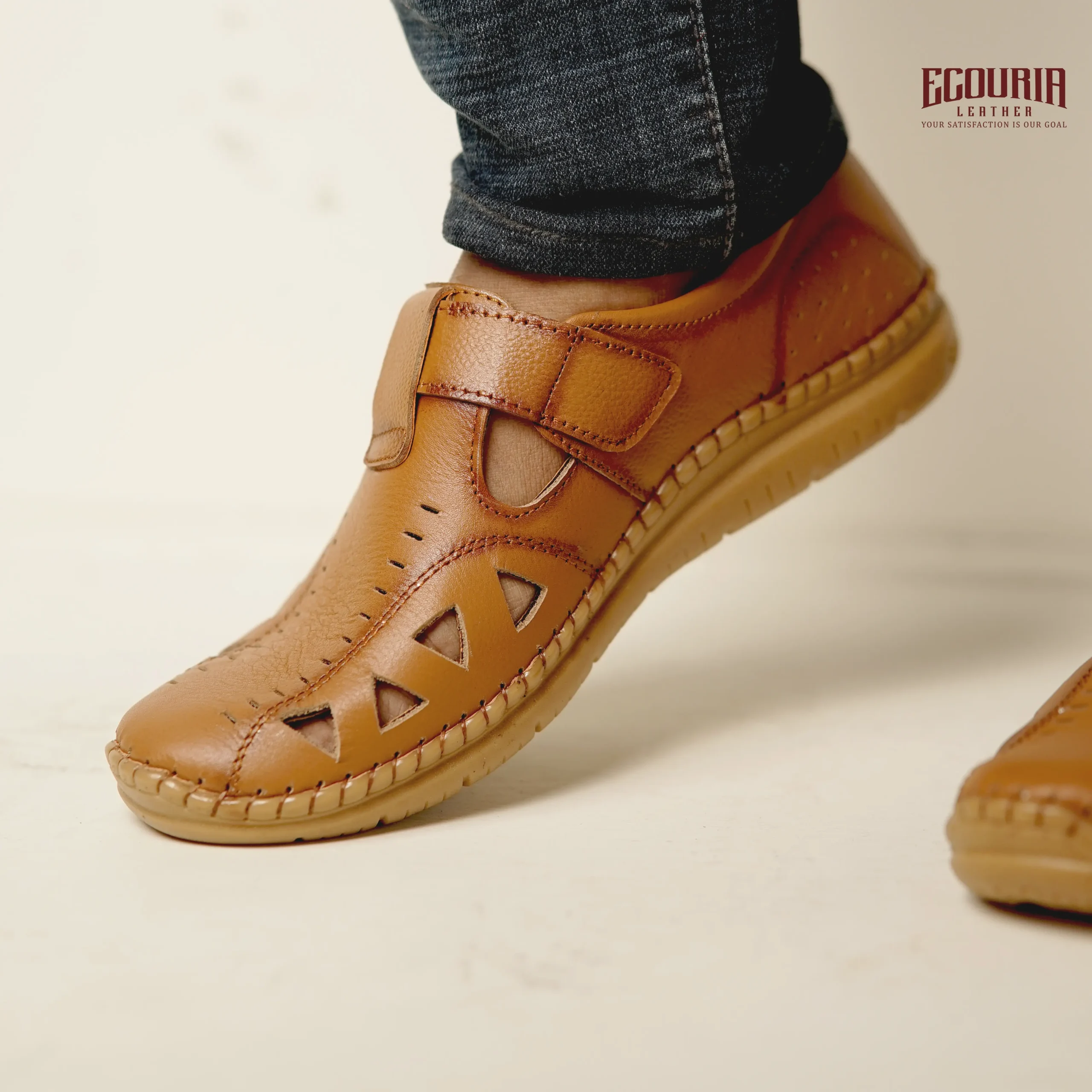 Comfortable Stylish Genuine Leather Sacchi/Cycle Shoes(Nsm) - Image 7