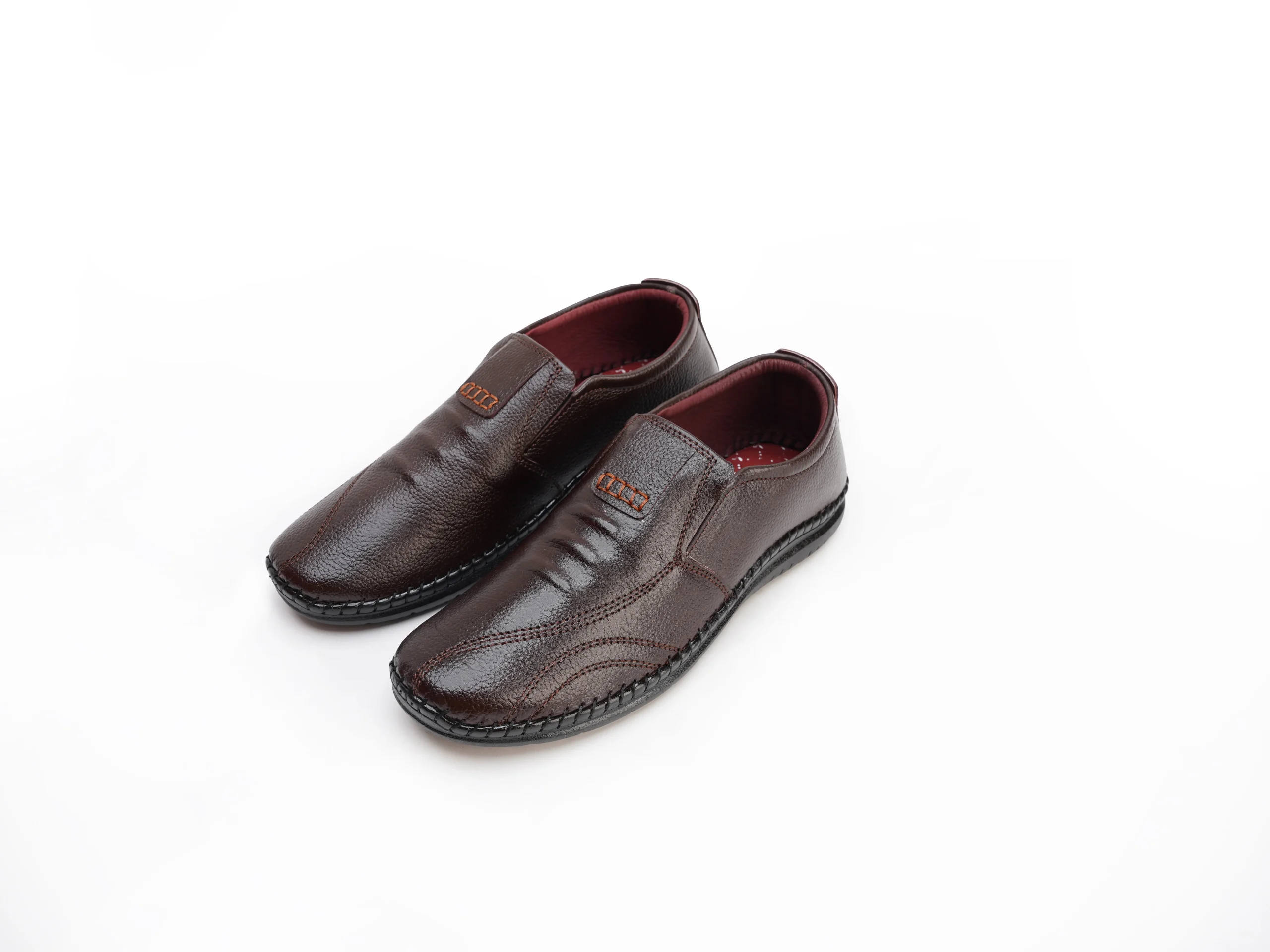 Trendy Designed Leather Casual Shoes for Men (EC) - Image 4