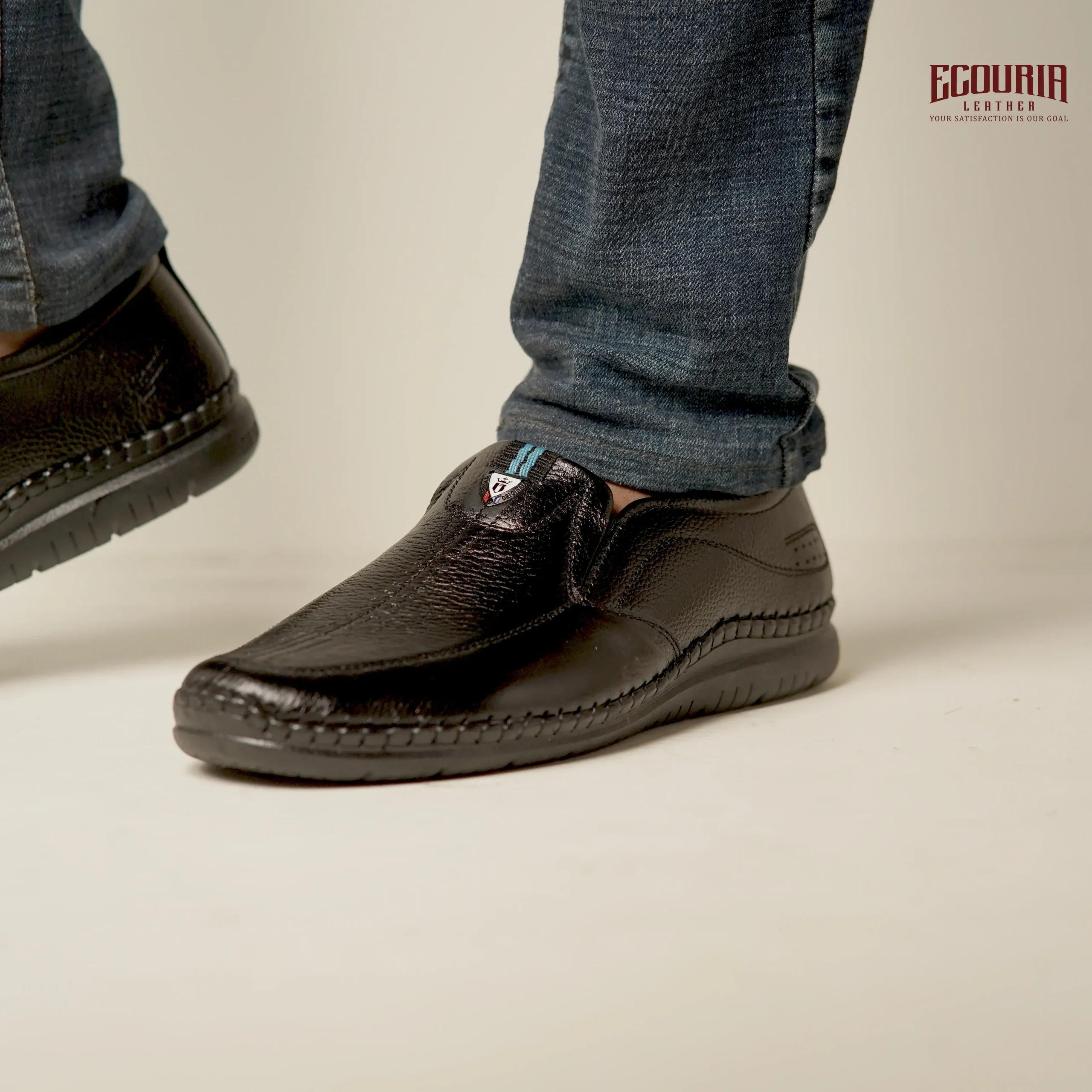 Trendy designed genuine leather casual shoes-EKB - Image 5