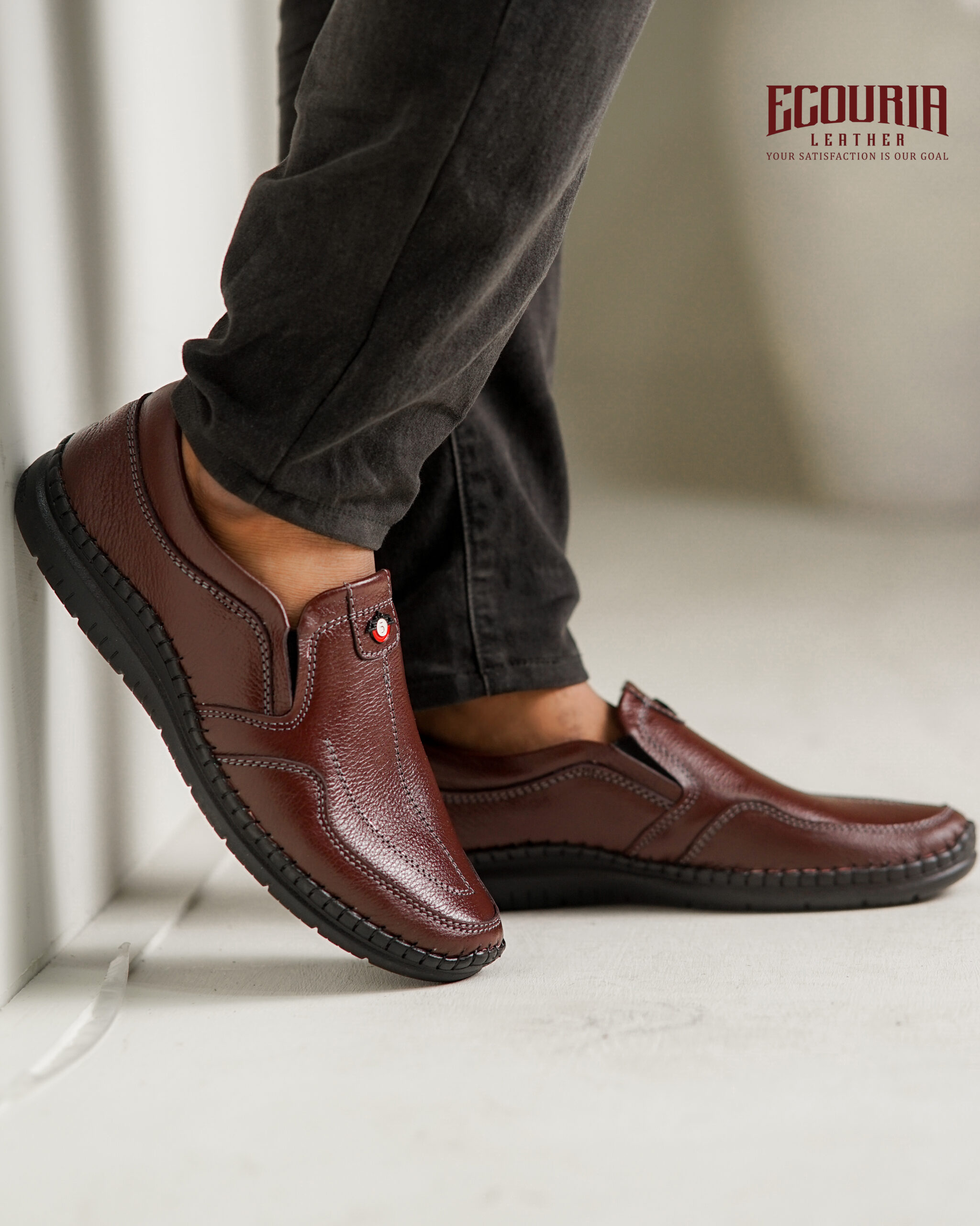 Genuine Leather hand crafted casual shoes-Mkc