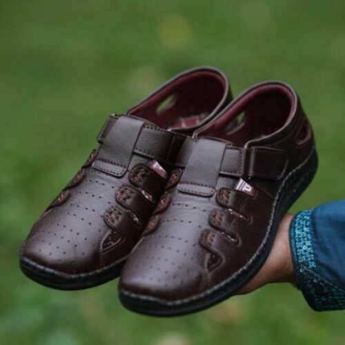 Stylish Leather Shacci/Cycle Shoes-6c
